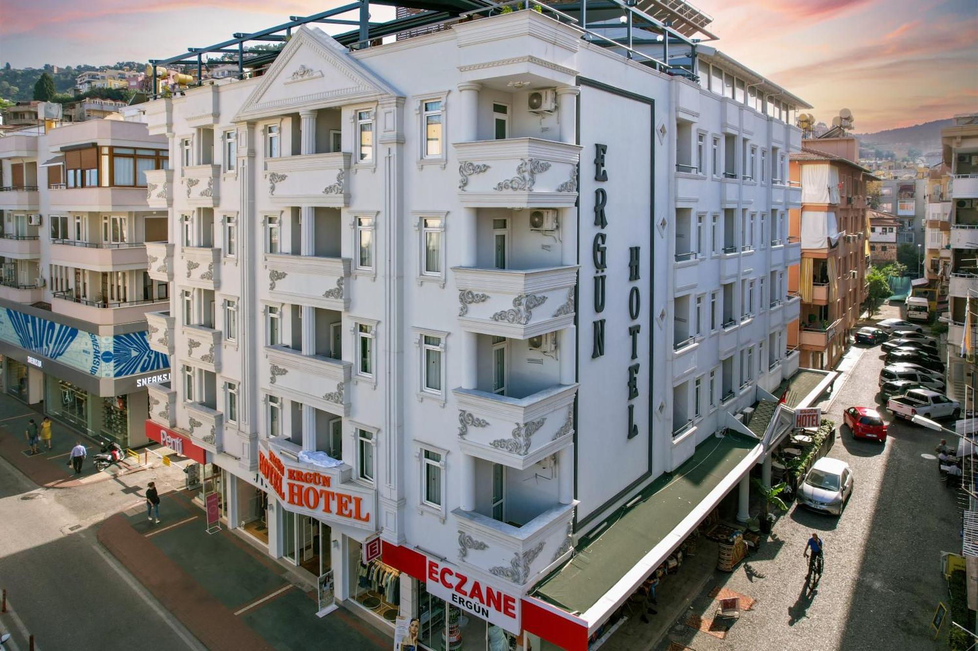 Erguen Otel Alanya Exterior foto